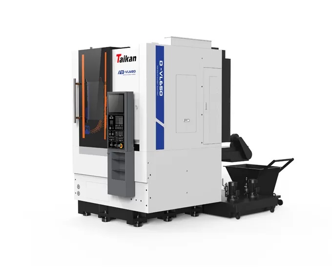 Torno Vertical CNC de Alta Precisão