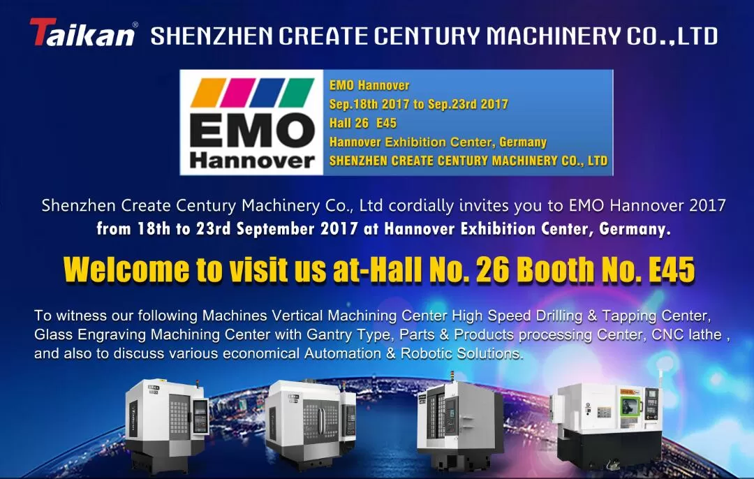 Taikan participará da EMO Hannover 2017 em grande escala