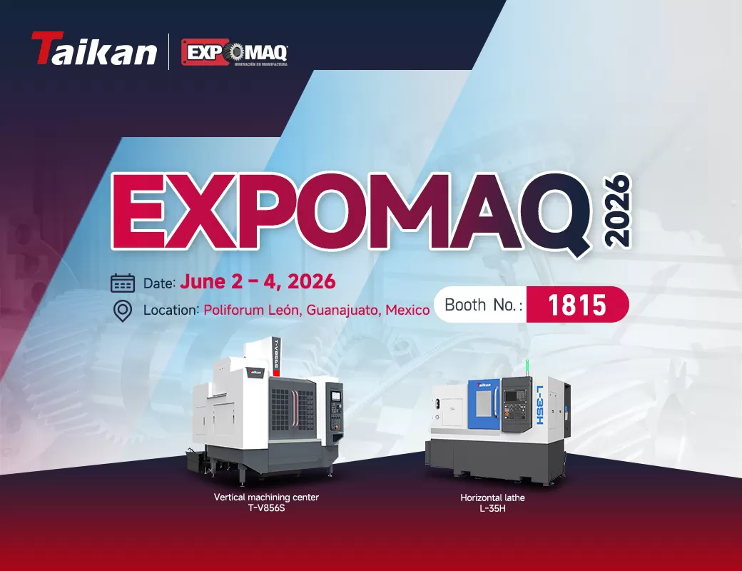 Convite | EXPOMAQ 2026 | Convidamos cordialmente você a visitar a Taikan
