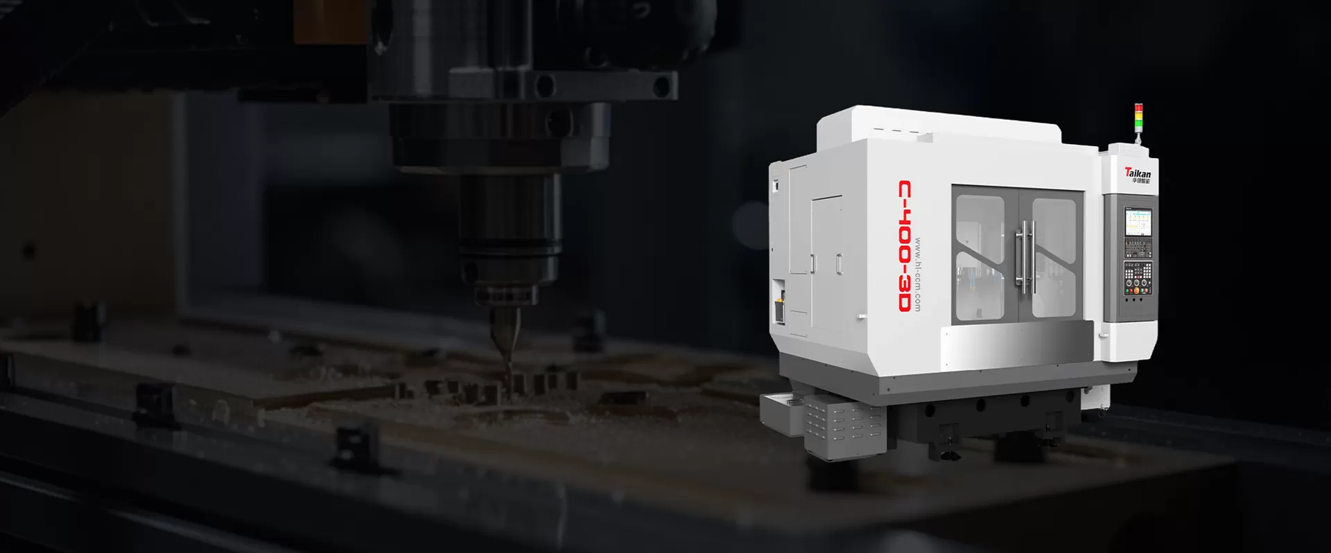 Centro de usinagem de alta velocidade multi-cabeça CNC