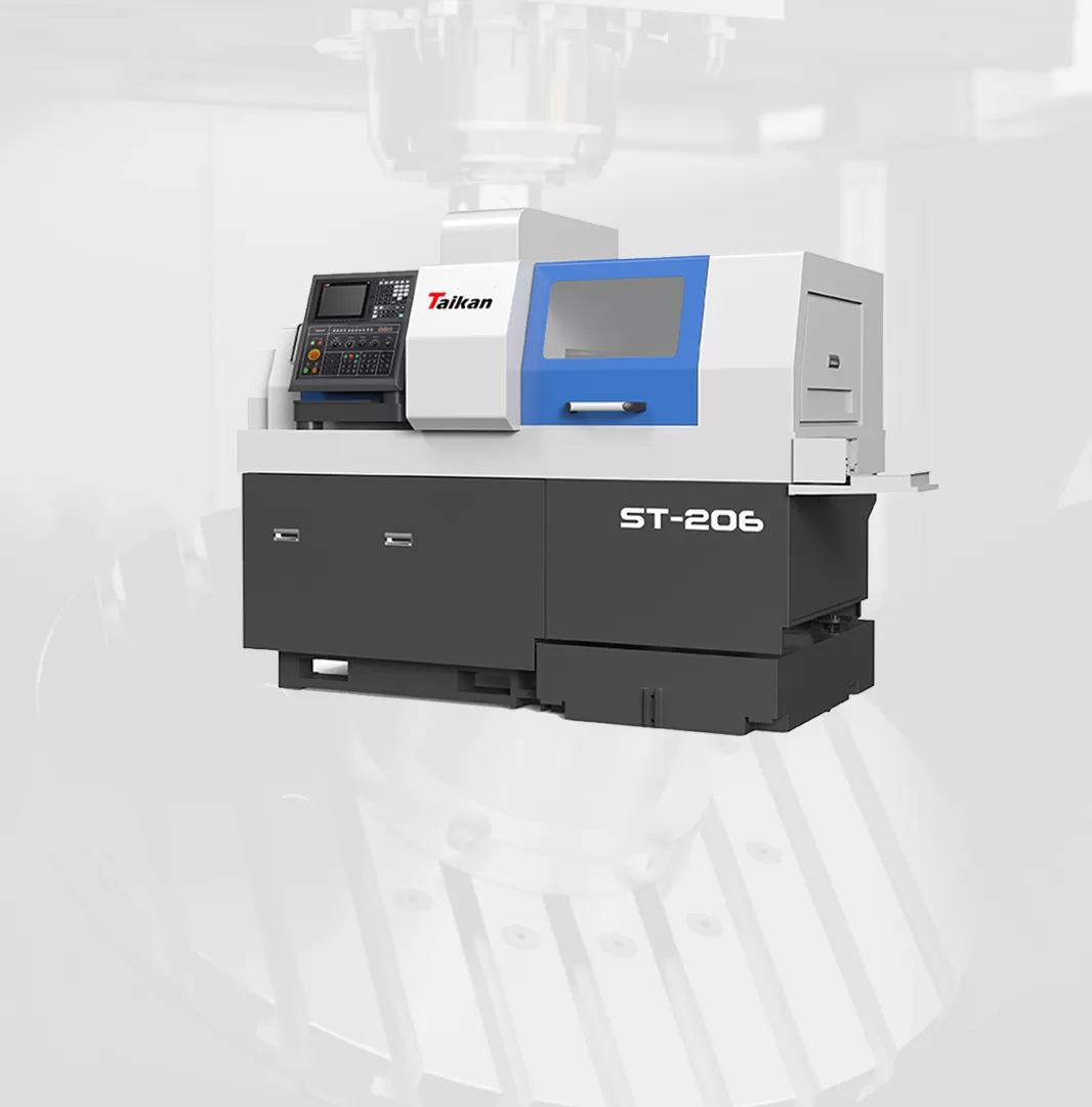 Torno automático do tipo suíço CNC