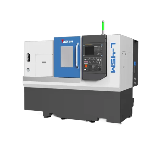 Torno de torneamento horizontal (fresagem) CNC de alta precisão L-45M