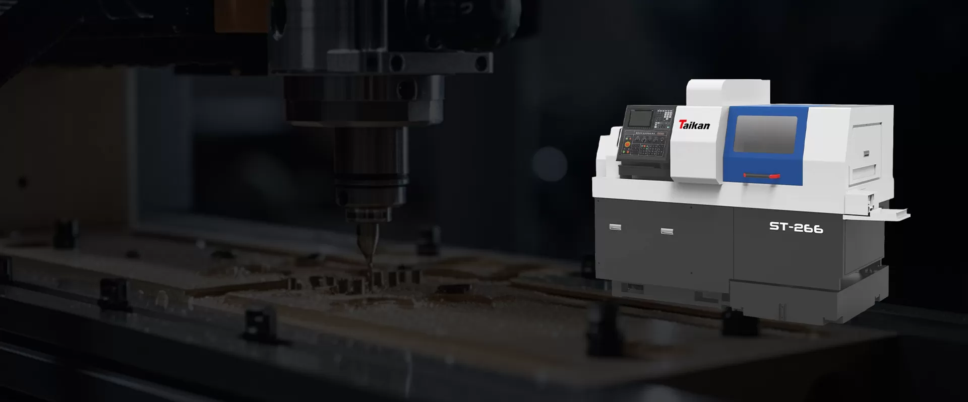 Fusos duplos da série ST, 6 eixos