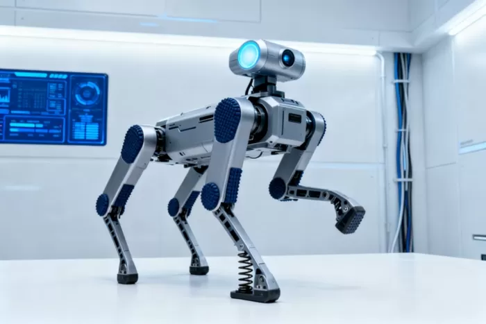Usinagem de Peças de Robô Usinagem de Peças de Robô